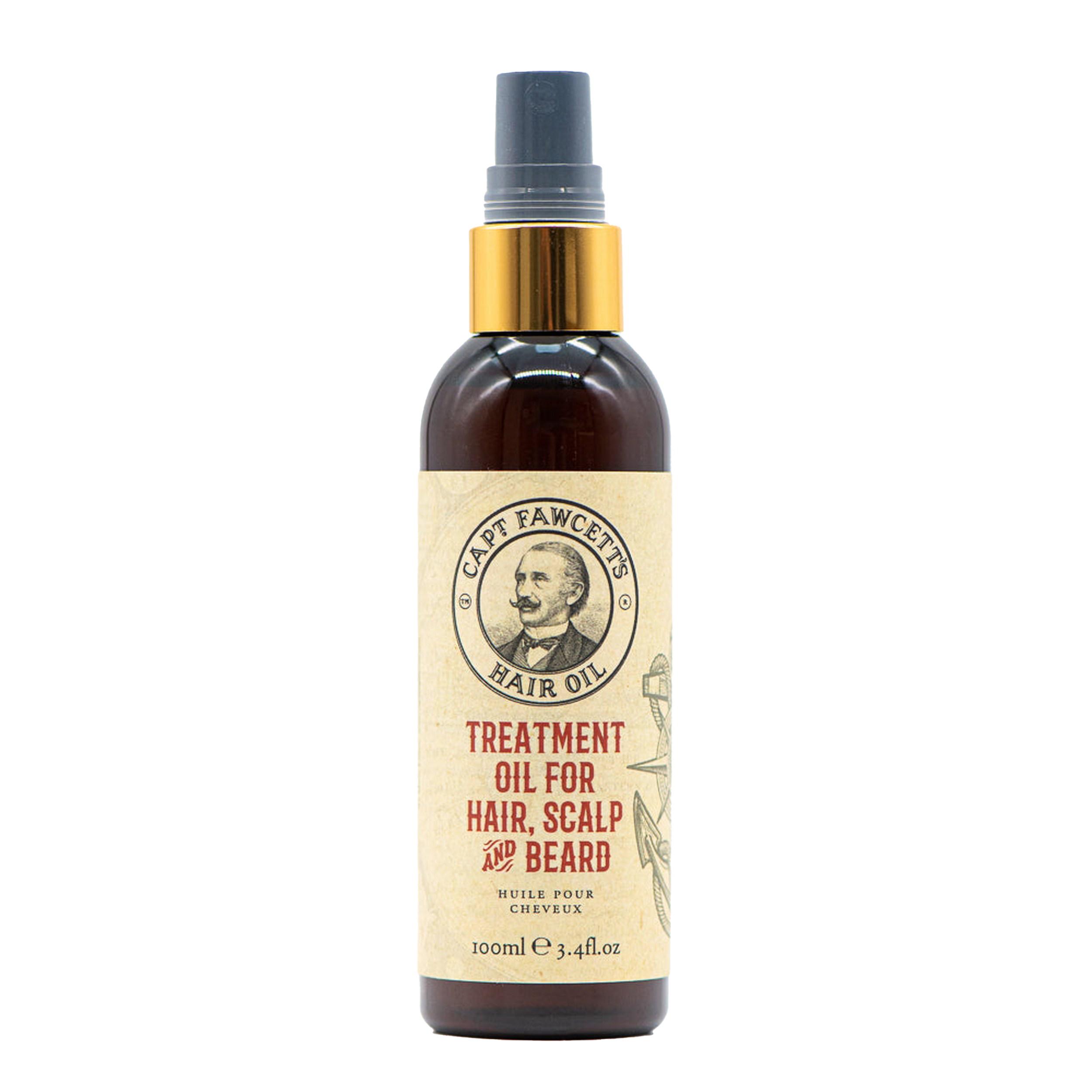 Captain Fawcett Treatment Oil For Hair, Scalp and Beard #1