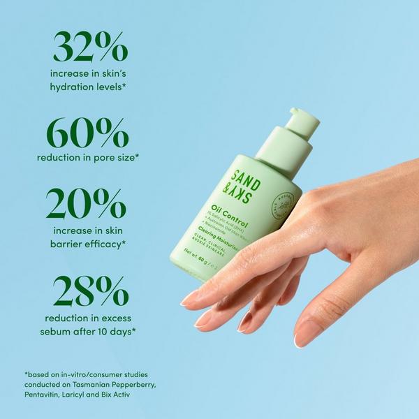 Sand and Sky Oil Control Clearing Moisturiser #5