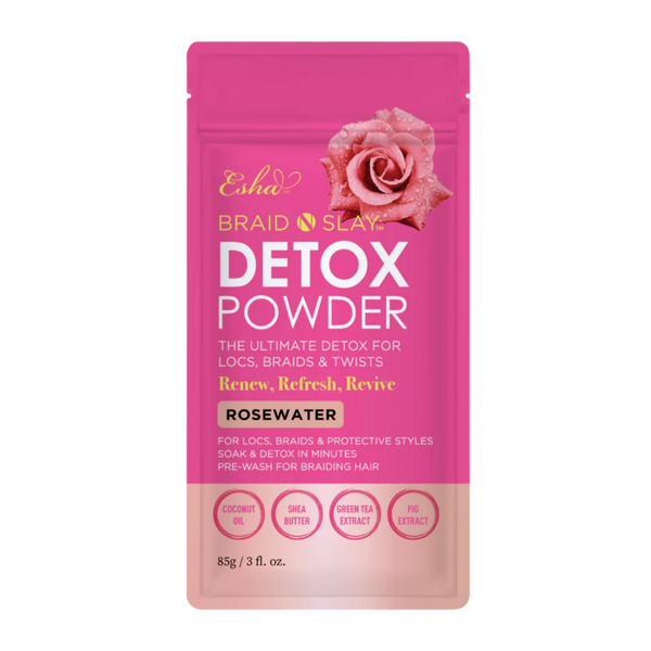 Esha Braid N Slay Detox Powder - Rosewater #1