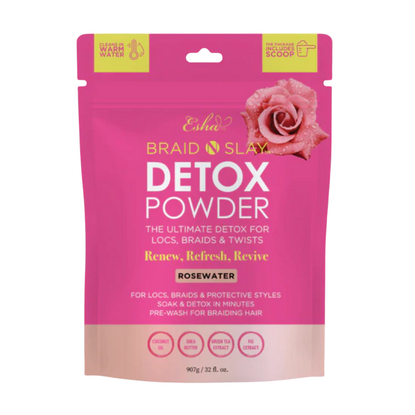 Esha Braid N Slay Detox Powder - Rosewater #1