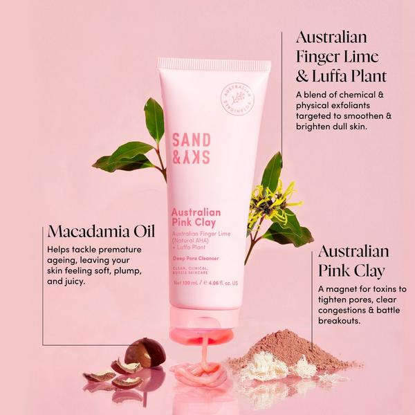 Sand and Sky Australian Pink Clay Deep Pore Cleanser #4