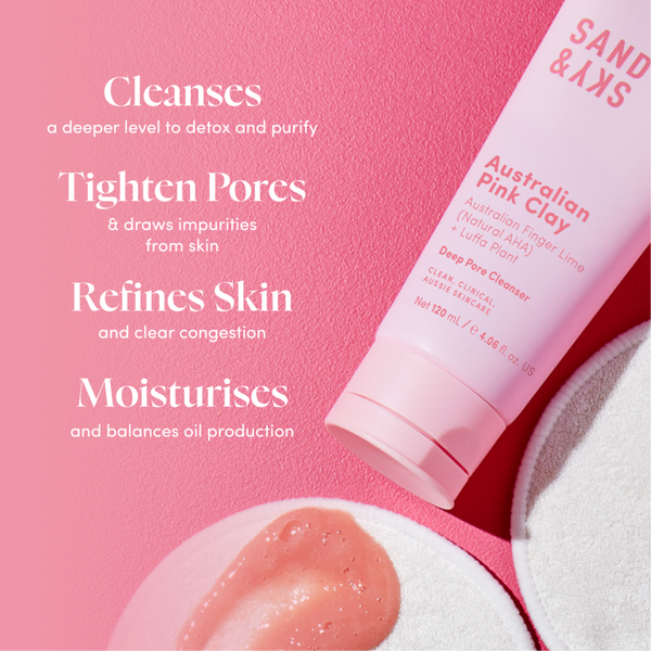 Sand and Sky Australian Pink Clay Deep Pore Cleanser #5