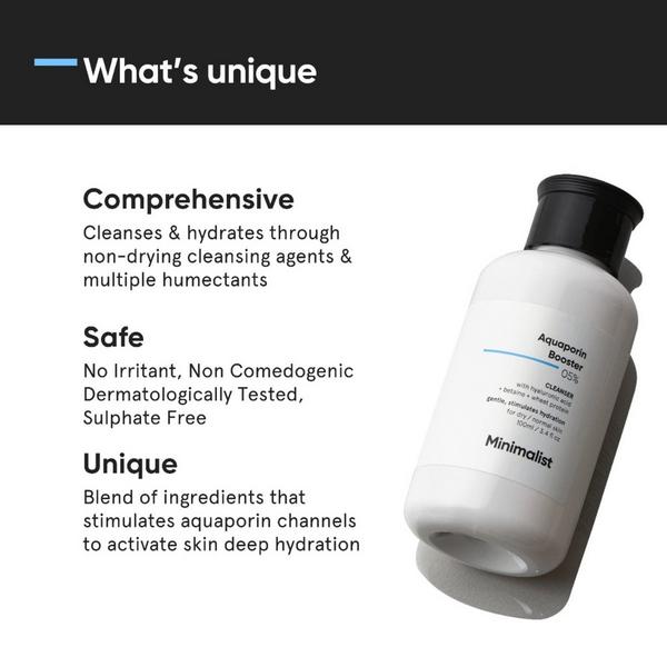 Minimalist Aquaporin Booster 5% Cleanser #2