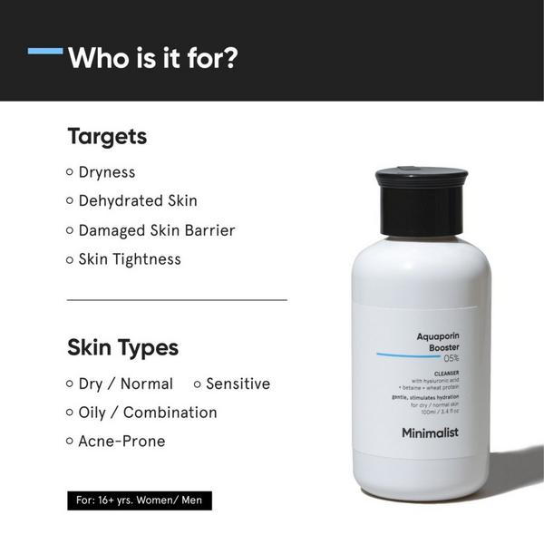 Minimalist Aquaporin Booster 5% Cleanser #3