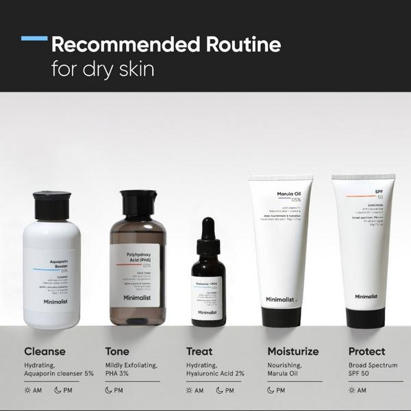 Minimalist Aquaporin Booster 5% Cleanser #6