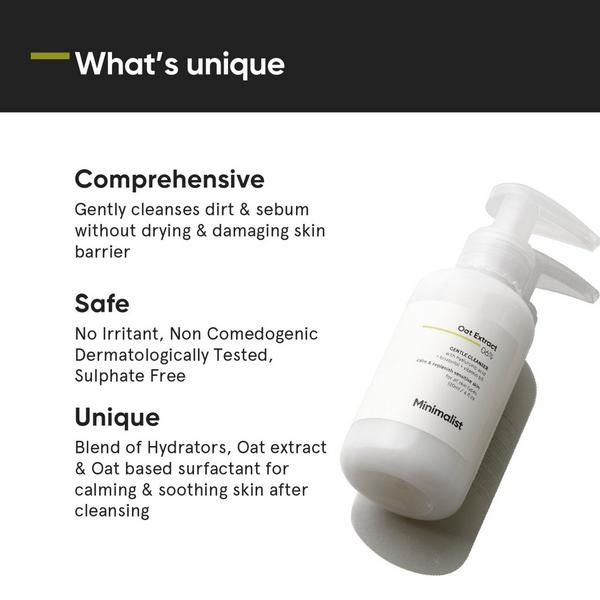 Minimalist Oat Extract 6% Gentle Cleanser #3