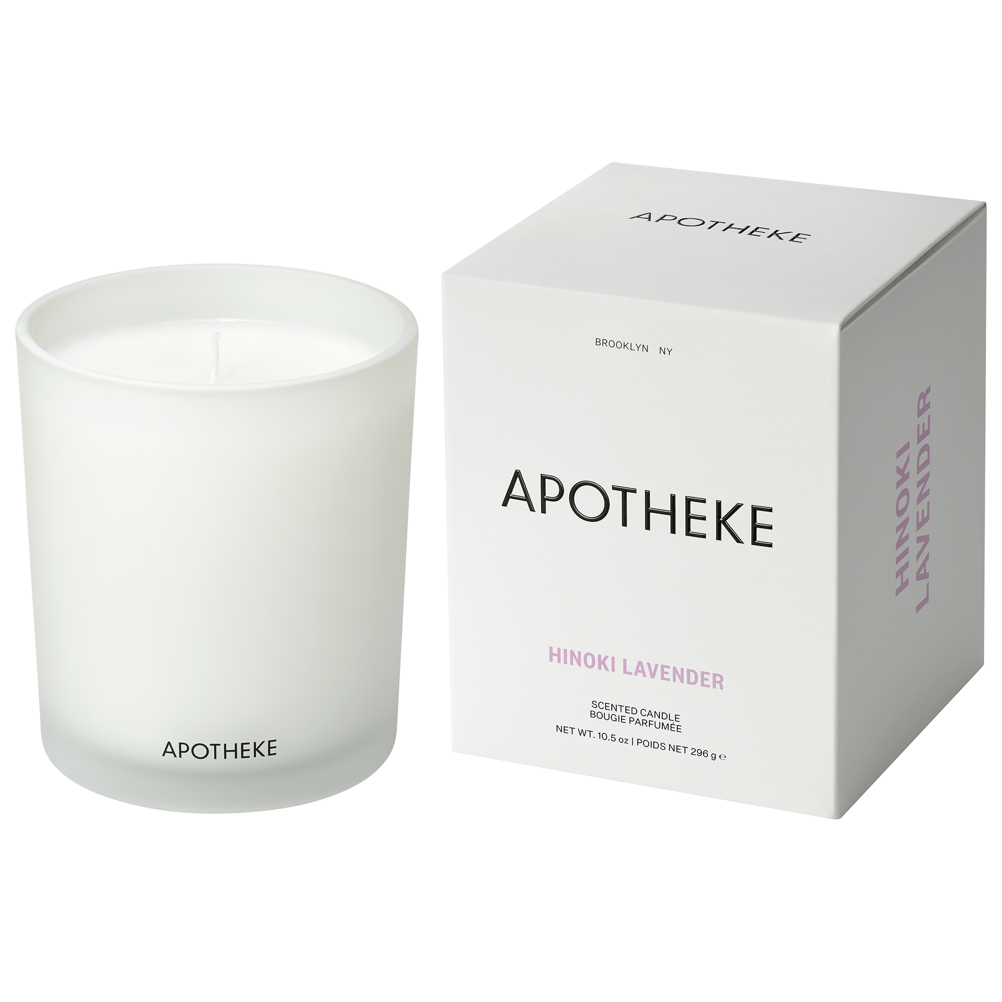 APOTHEKE Hinoki Lavender Classic Scented Candle #1