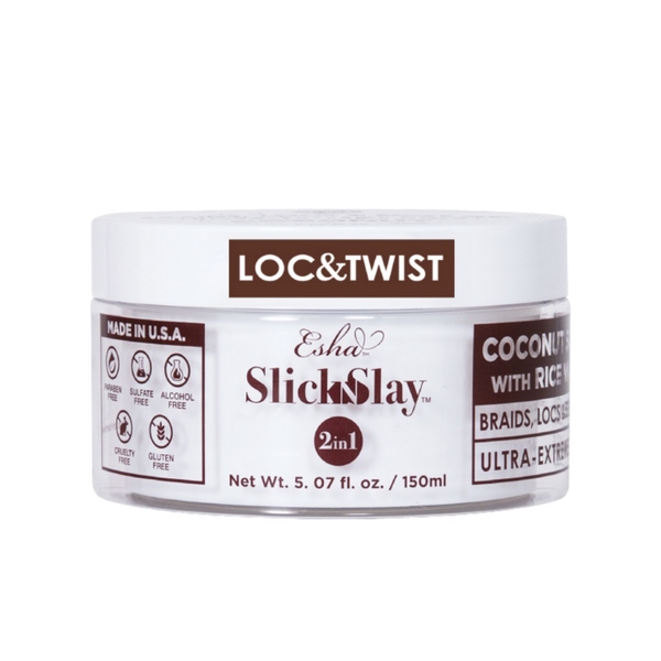 Esha Slick N Slay 2-IN-1 Braid & Edge Gel - Coconut #1