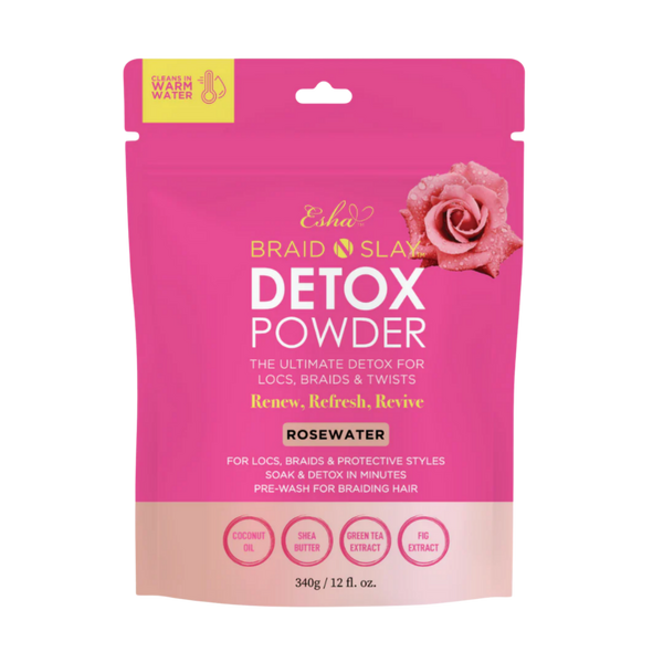 Esha Braid N Slay Detox Powder - Rosewater #1