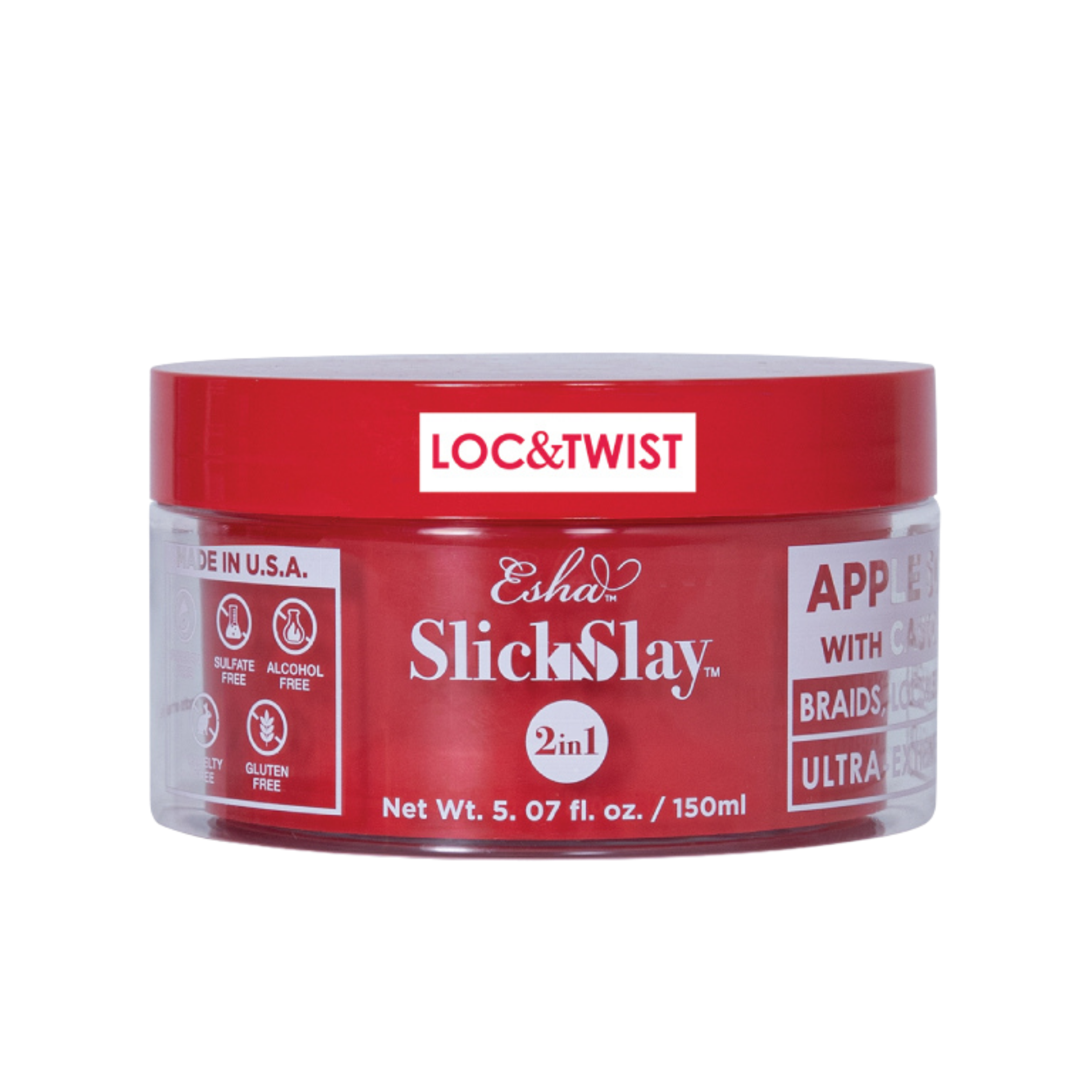 Esha Slick N Slay 2-IN-1 Braid & Edge Gel - Apple #1