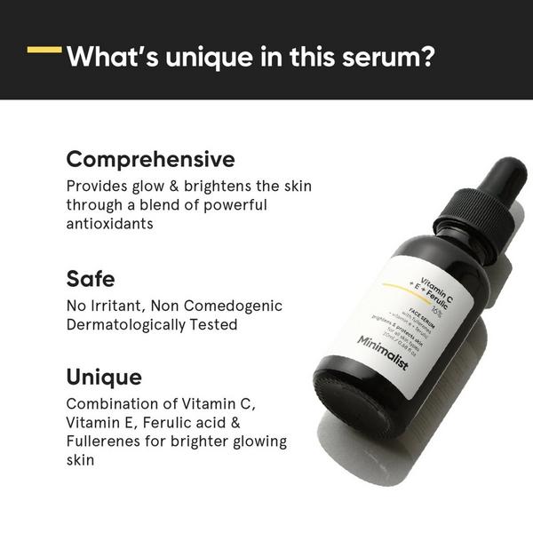 Minimalist Vitamin C + Vitamin E + Ferulic 16% Face Serum #3