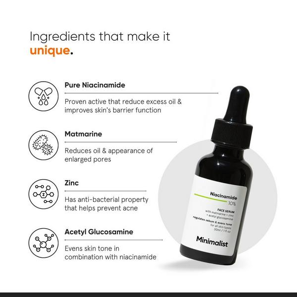 Minimalist Niacinamide 10% Face Serum #3