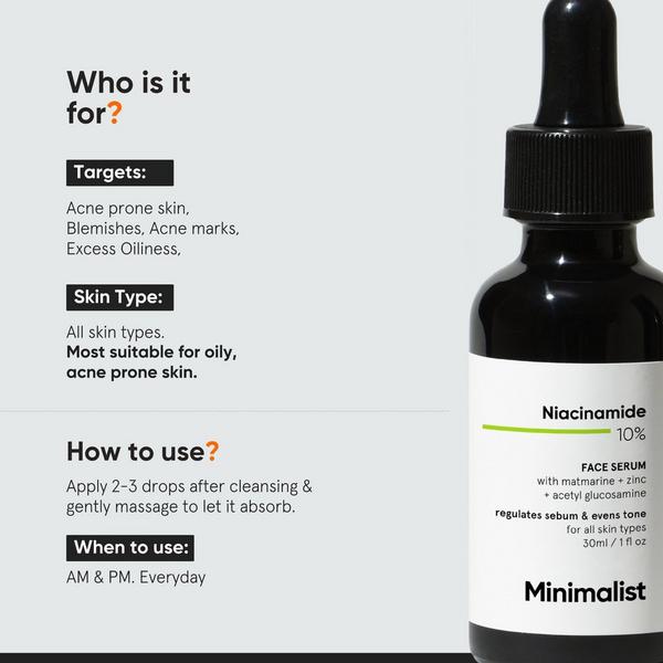 Minimalist Niacinamide 10% Face Serum #4