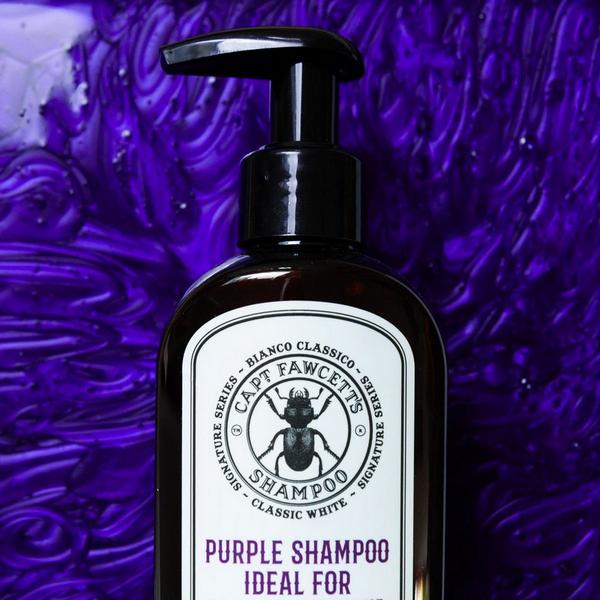 Captain Fawcett Bianco Classico Purple Shampoo #2