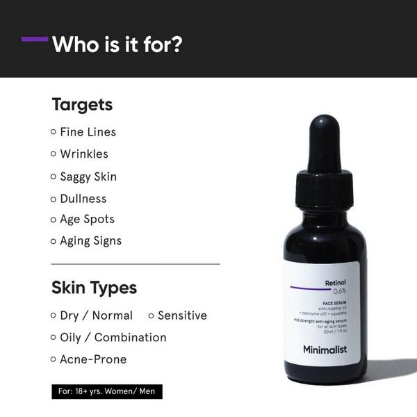 Minimalist Retinol 0.6% Face Serum #2