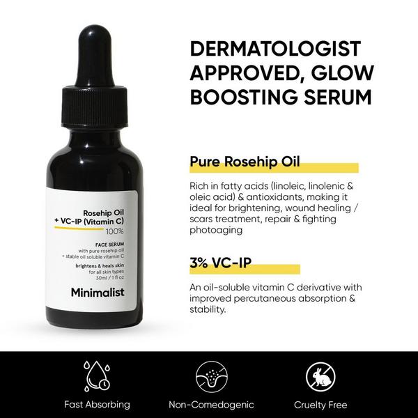 Minimalist Rosehip Oil with Vitamin C Face Serum #2