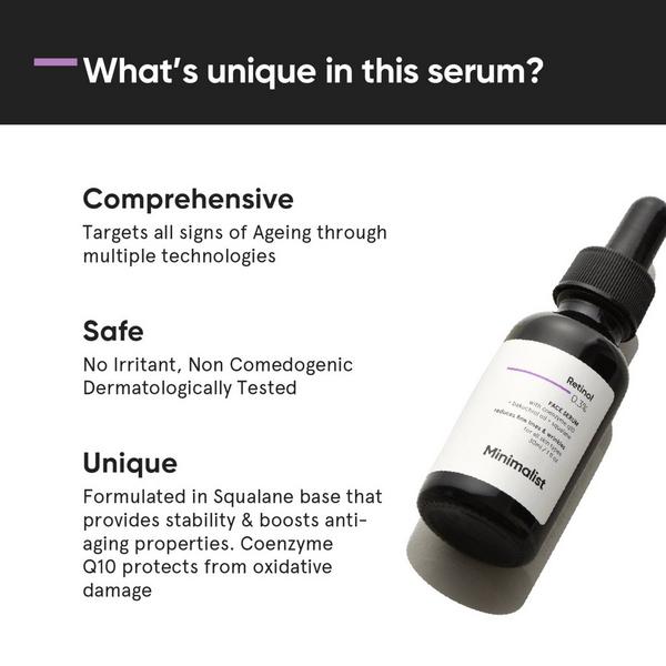 Minimalist Retinol 0.3% Face Serum #3