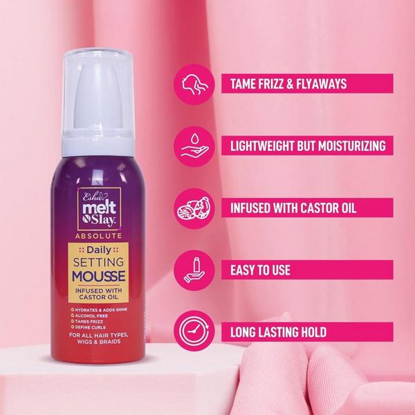Esha Melt N Slay Setting Hair Mousse #3