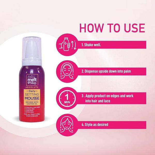 Esha Melt N Slay Setting Hair Mousse #5