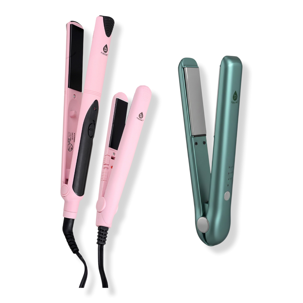 PURSONIC Complete Set: USB Rechargeable & Flat Iron Duo