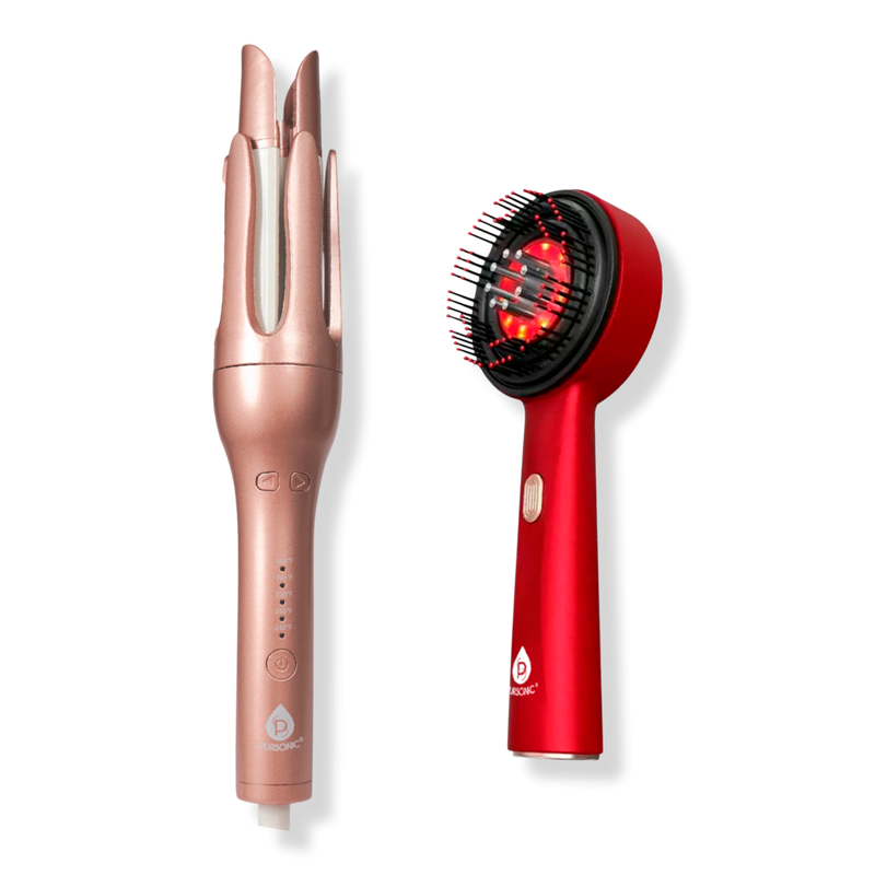 PURSONIC - LED Scalp Therapy Brush + Professional Automatic