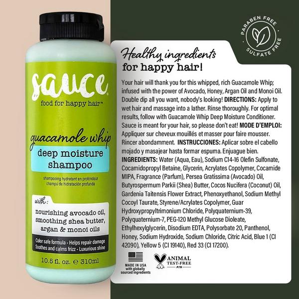 Sauce Beauty Guacamole Whip Deep Moisture Shampoo #4
