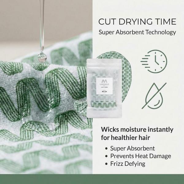 Masami Fast Drying Hair Towel #6