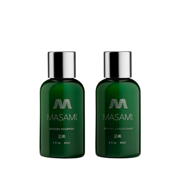Masami Mekabu Hydrating Travel Shampoo & Conditioner #1