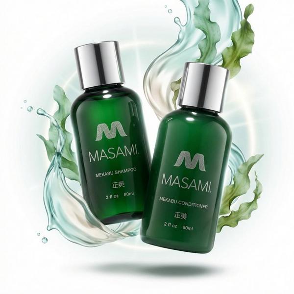 Masami Mekabu Hydrating Travel Shampoo & Conditioner #3