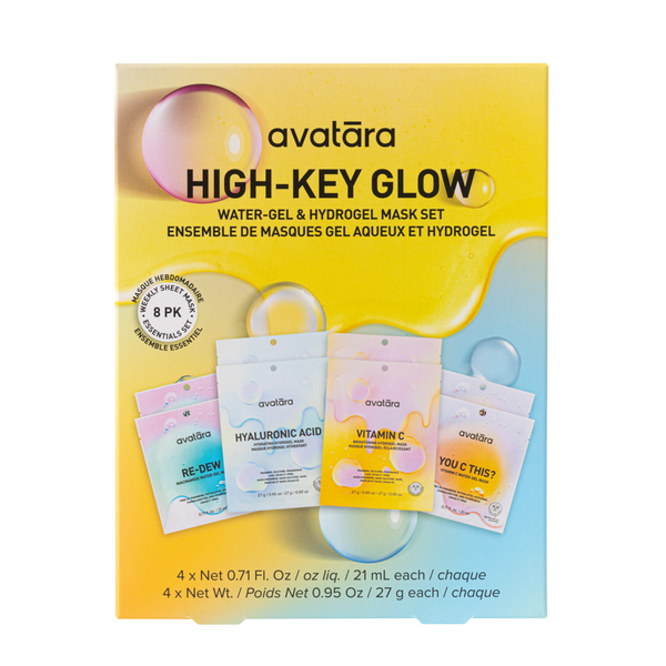 Avatara Skin High Key Glow Mask Set #1