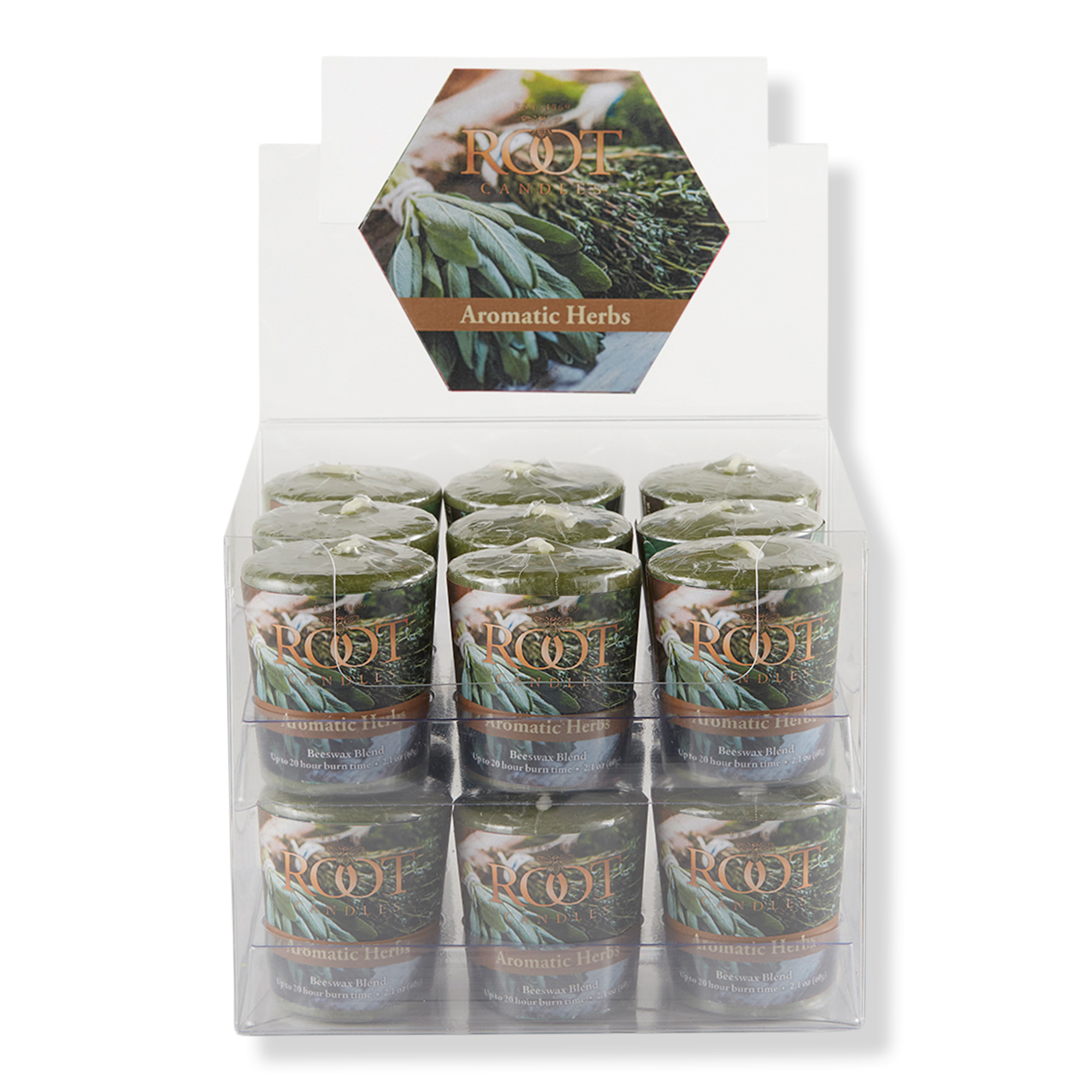 Root Candles Legacy Collection Luxury Scented Candle - Aromatic Herbs #1
