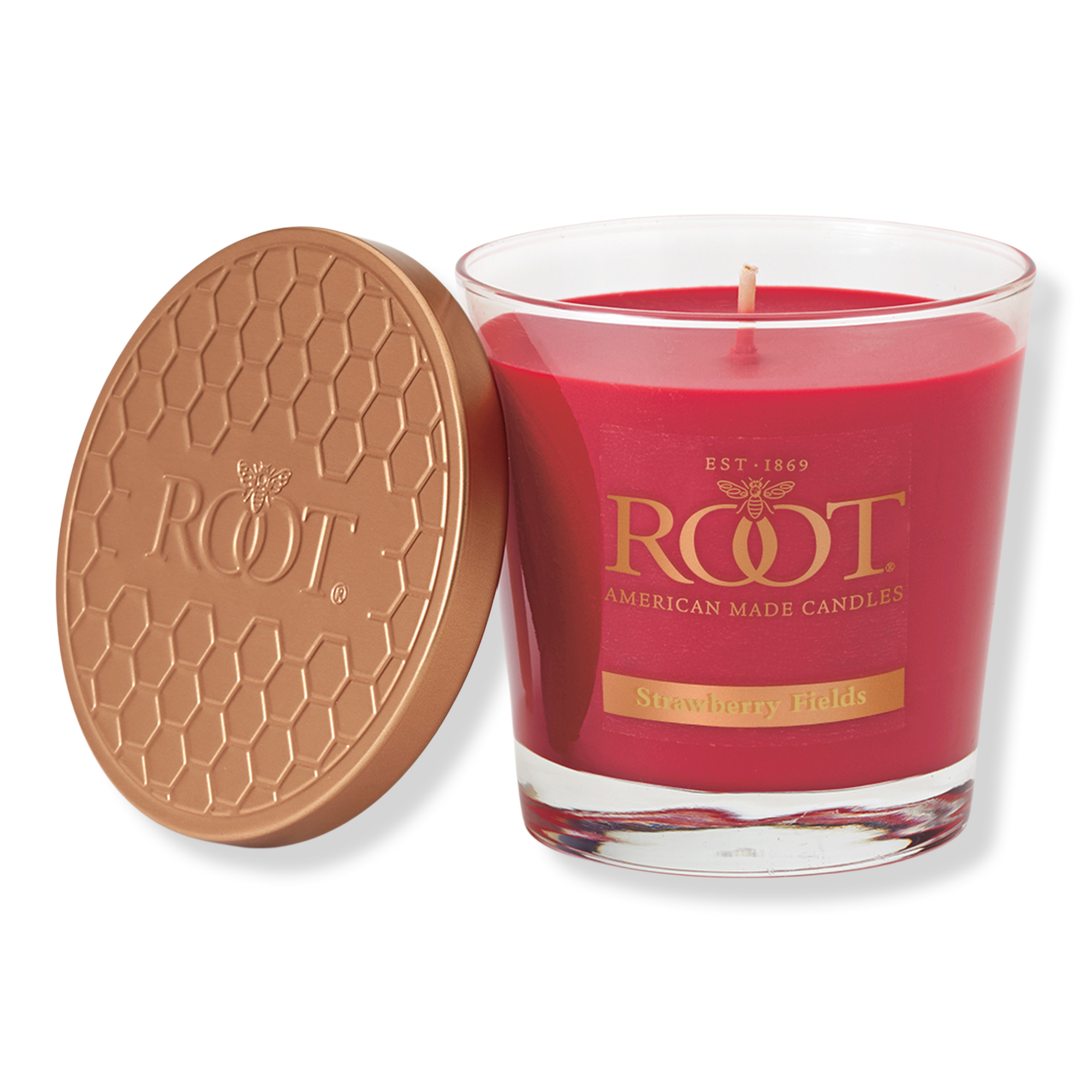 Root Candles Legacy Collection Luxury Scented Candle - Strawberry Fields #1