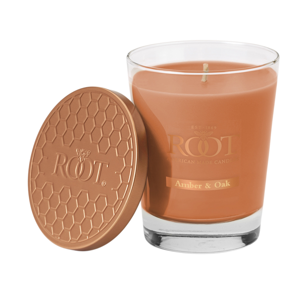 Root Candles Legacy Collection Luxury Scented Candle - Amber & Oak #1