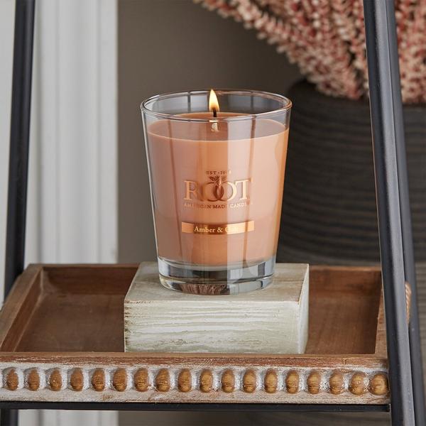 Root Candles Legacy Collection Luxury Scented Candle - Amber & Oak #2