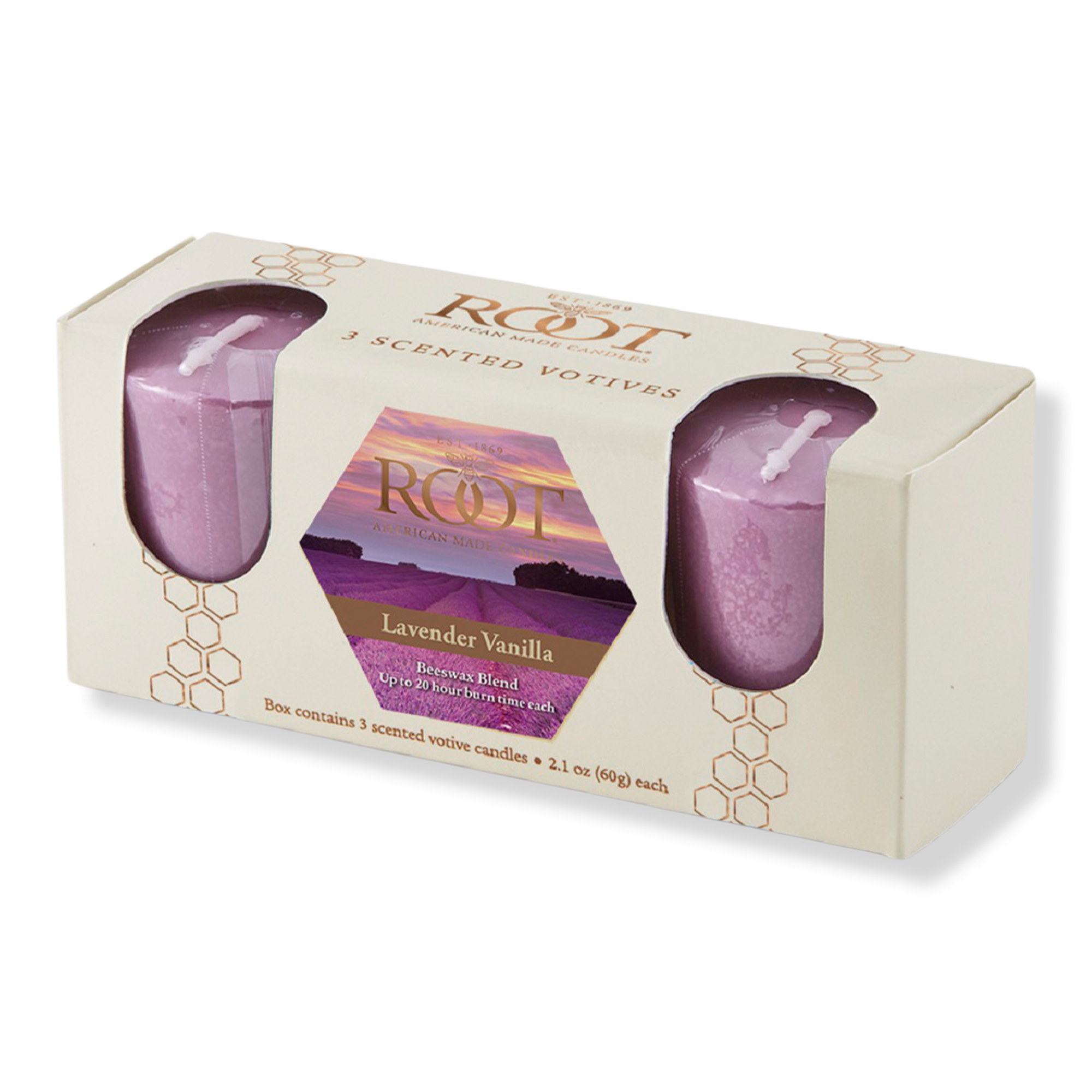 Root Candles Legacy Collection Luxury Scented Candle - Lavender Vanilla #1