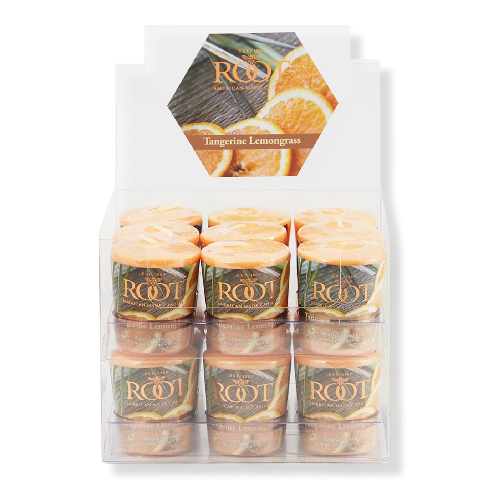 Root Candles Legacy Collection Luxury Scented Candle - Tangerine Lemongrass #1