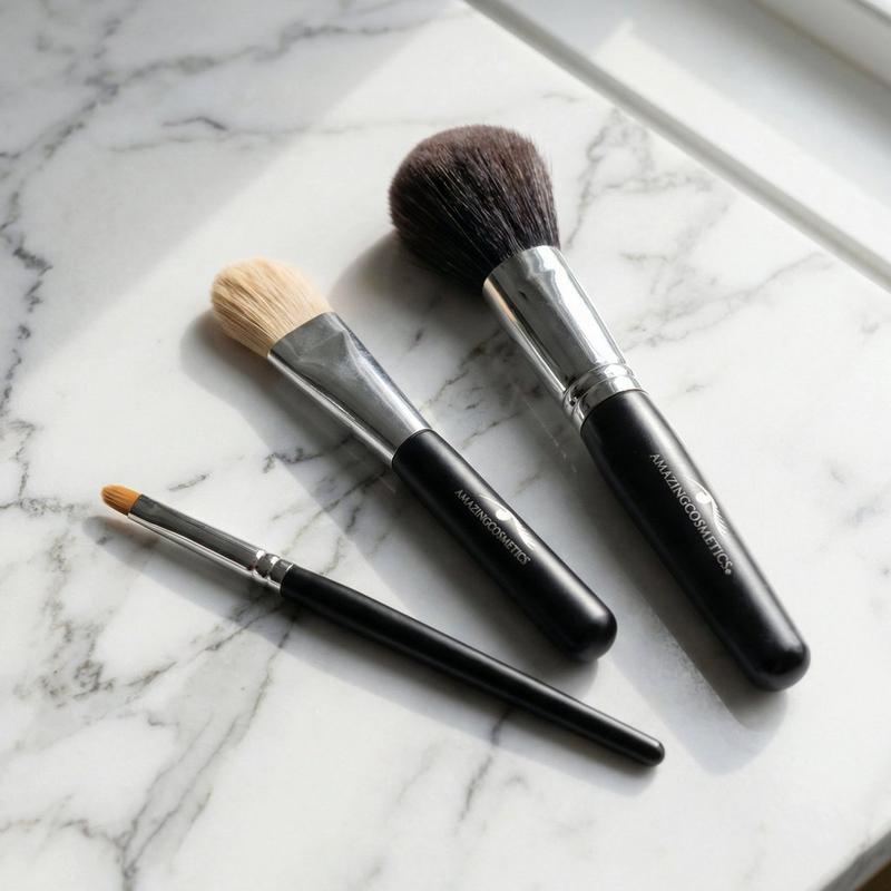 AMAZING COSMETICS - Essential 3-Piece Complexion Brush Set | Ulta
