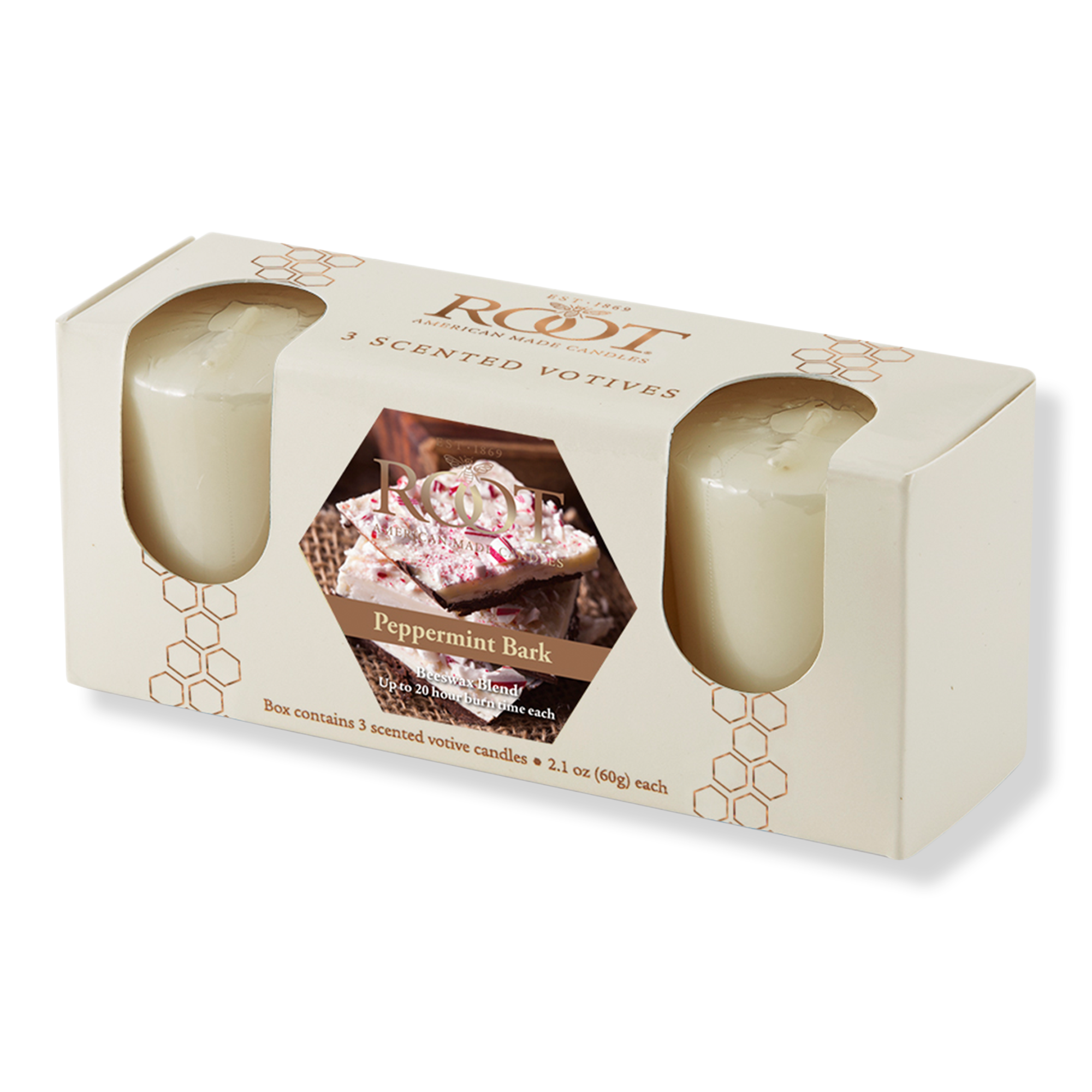 Root Candles Legacy Collection Luxury Scented Candle - Peppermint Bark #1