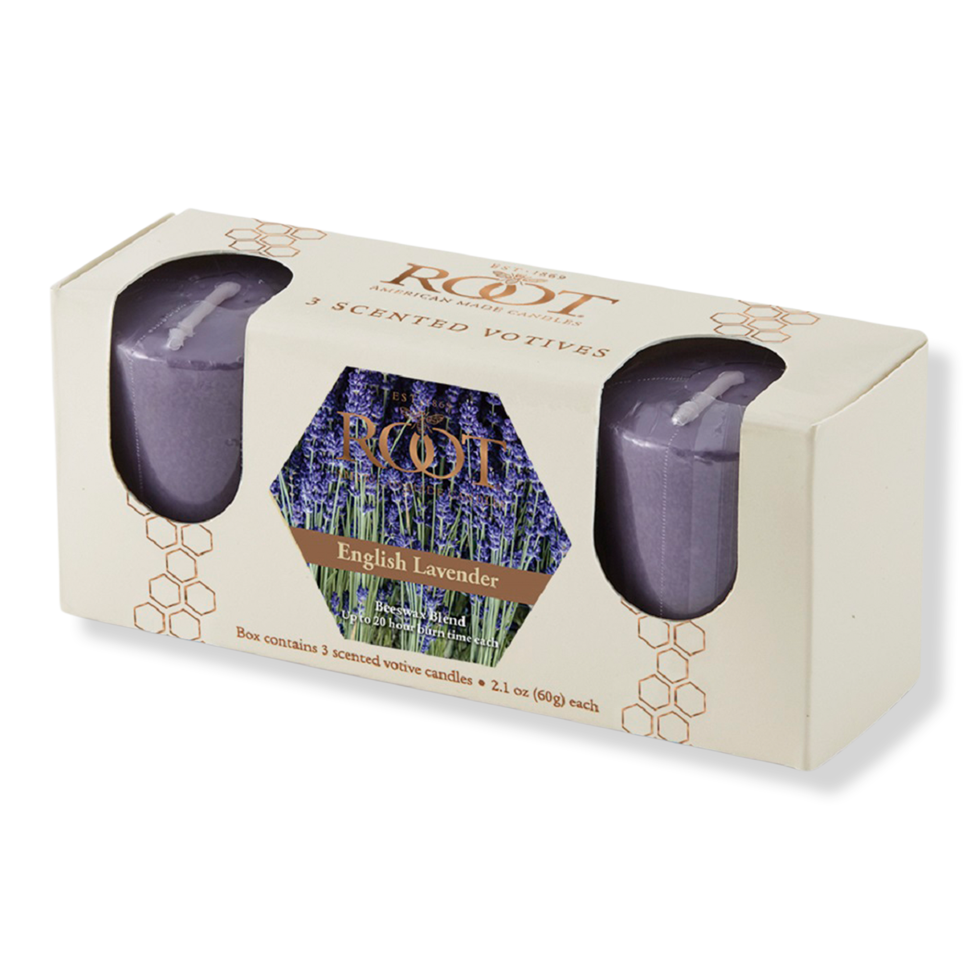 Root Candles Legacy Collection Luxury Scented Candle - English Lavender #1