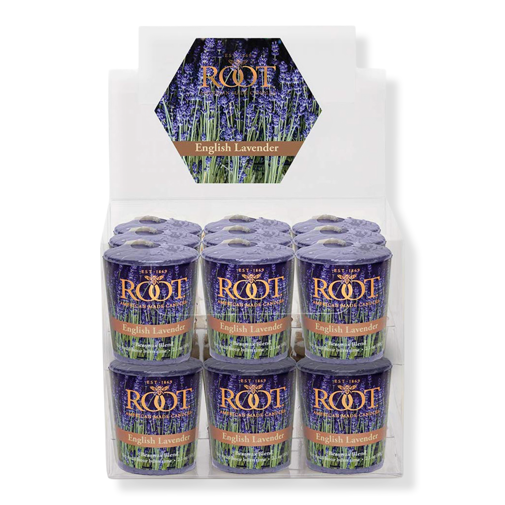 Root Candles Legacy Collection Luxury Scented Candle - English Lavender #1