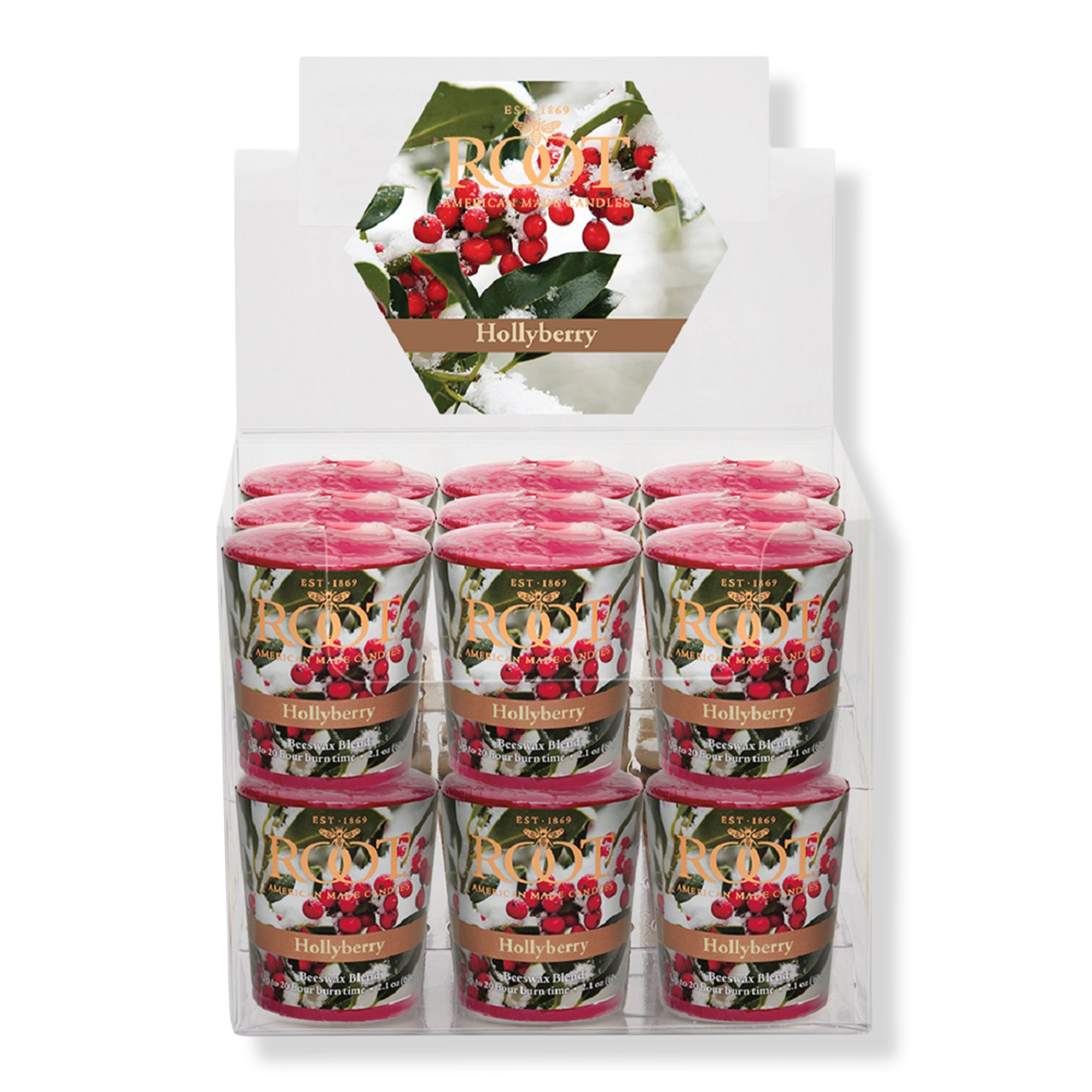 Root Candles Legacy Collection Luxury Scented Candle - Hollyberry #1
