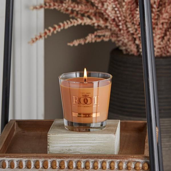 Root Candles Legacy Collection Luxury Scented Candle - Amber & Oak #2