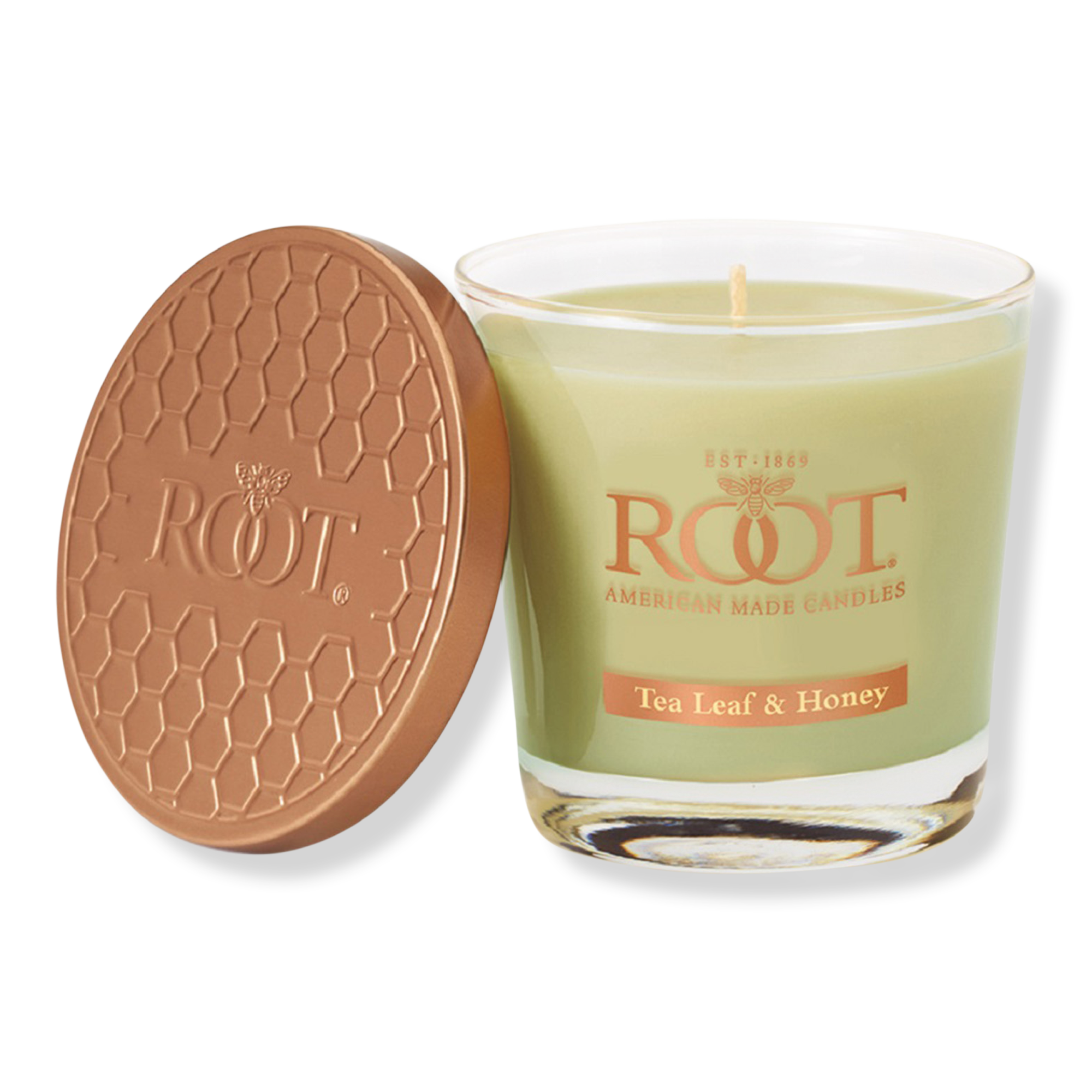 Root Candles Legacy Collection Luxury Scented Candle - Tea Leaf & Honey #1