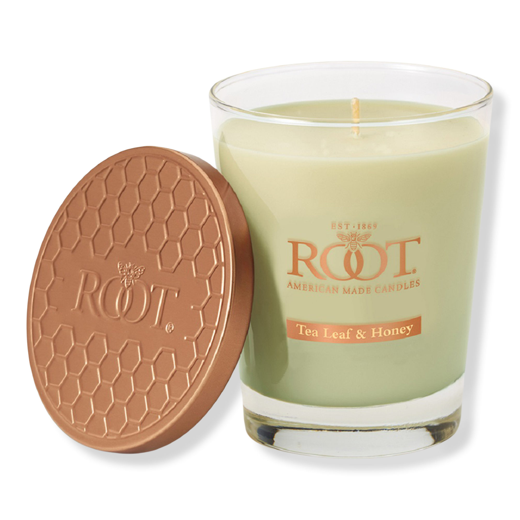Root Candles Legacy Collection Luxury Scented Candle - Tea Leaf & Honey #1