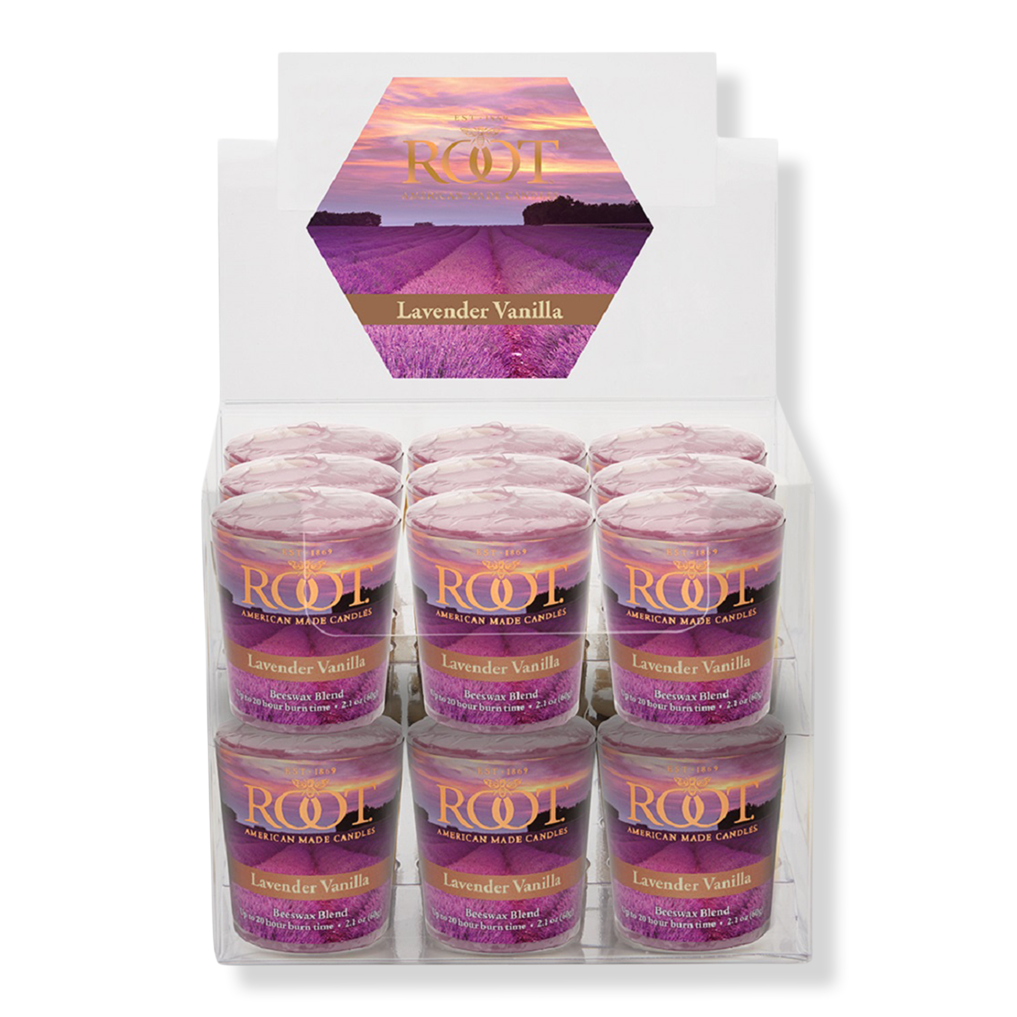 Root Candles Legacy Collection Luxury Scented Candle - Lavender Vanilla #1