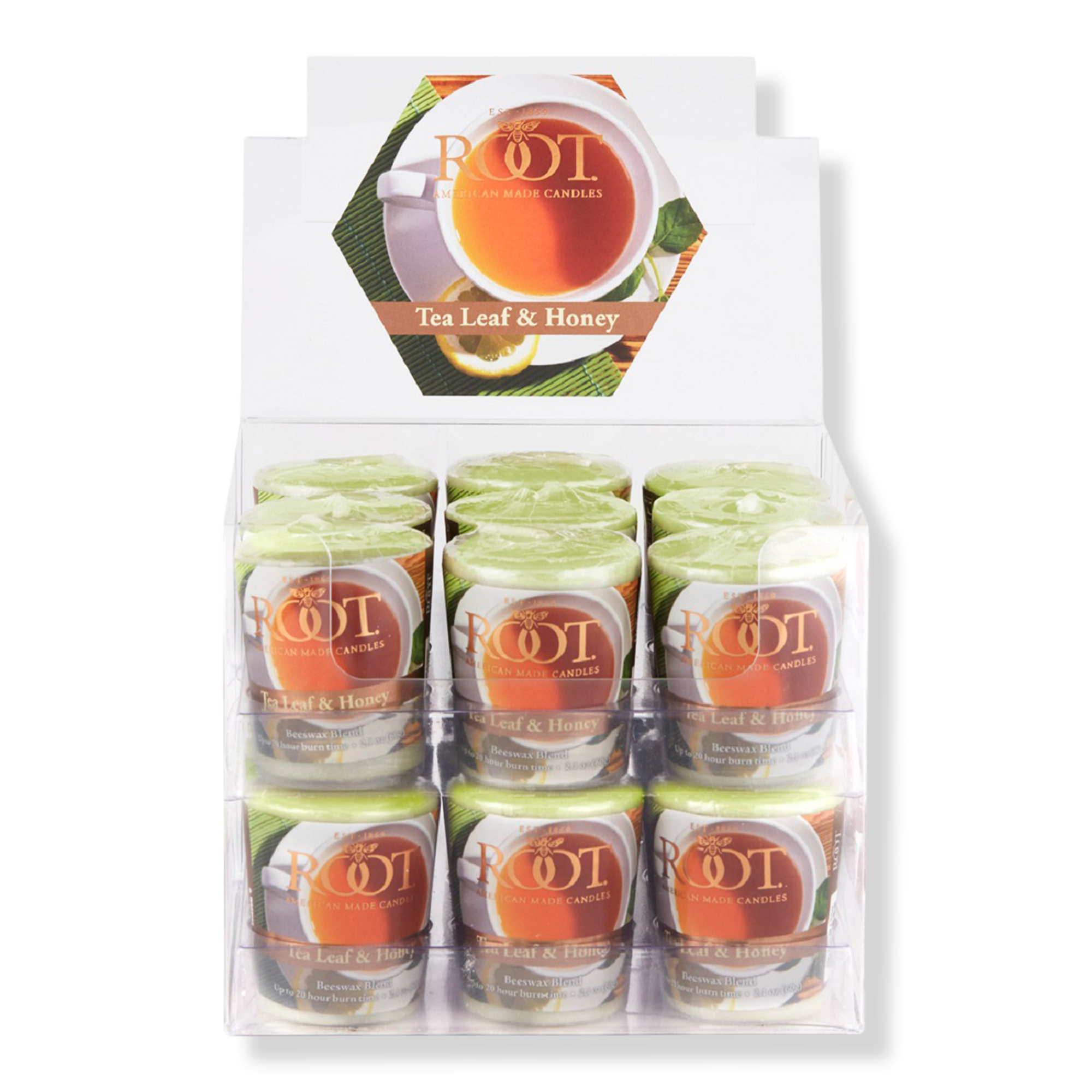 Root Candles Legacy Collection Luxury Scented Candle - Tea Leaf & Honey #1