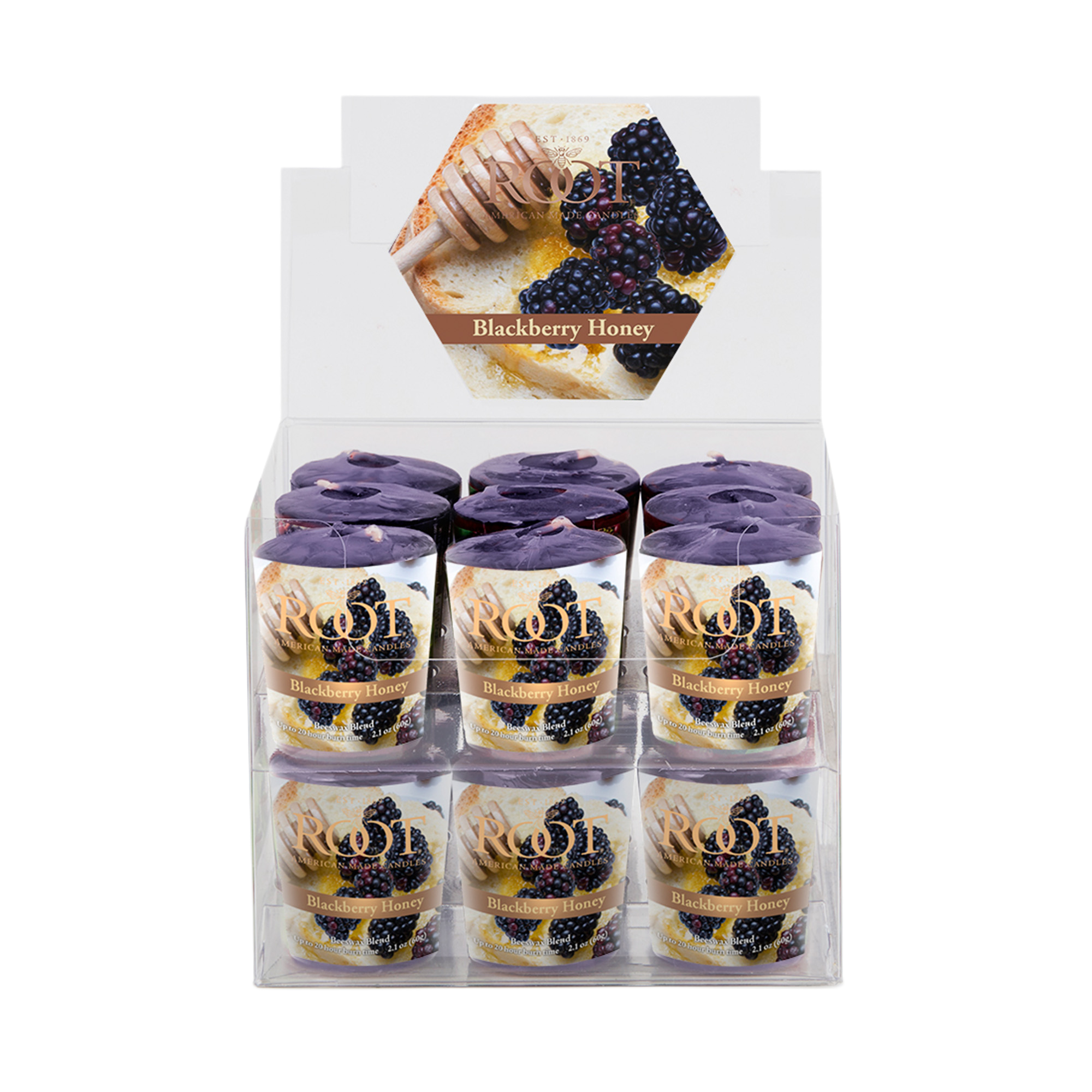 Root Candles Legacy Collection Luxury Scented Candle - Blackberry Honey #1