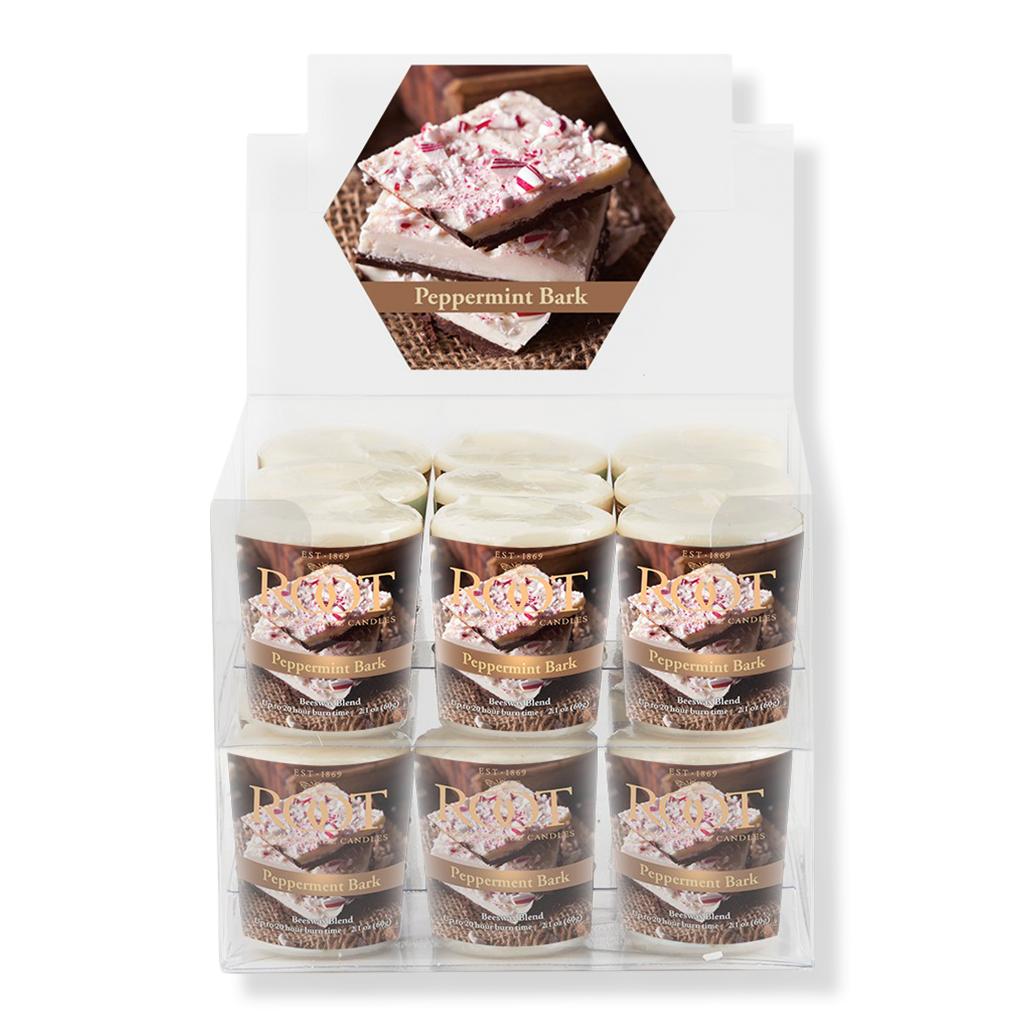 Root Candles Legacy Collection Luxury Scented Candle - Peppermint Bark #1