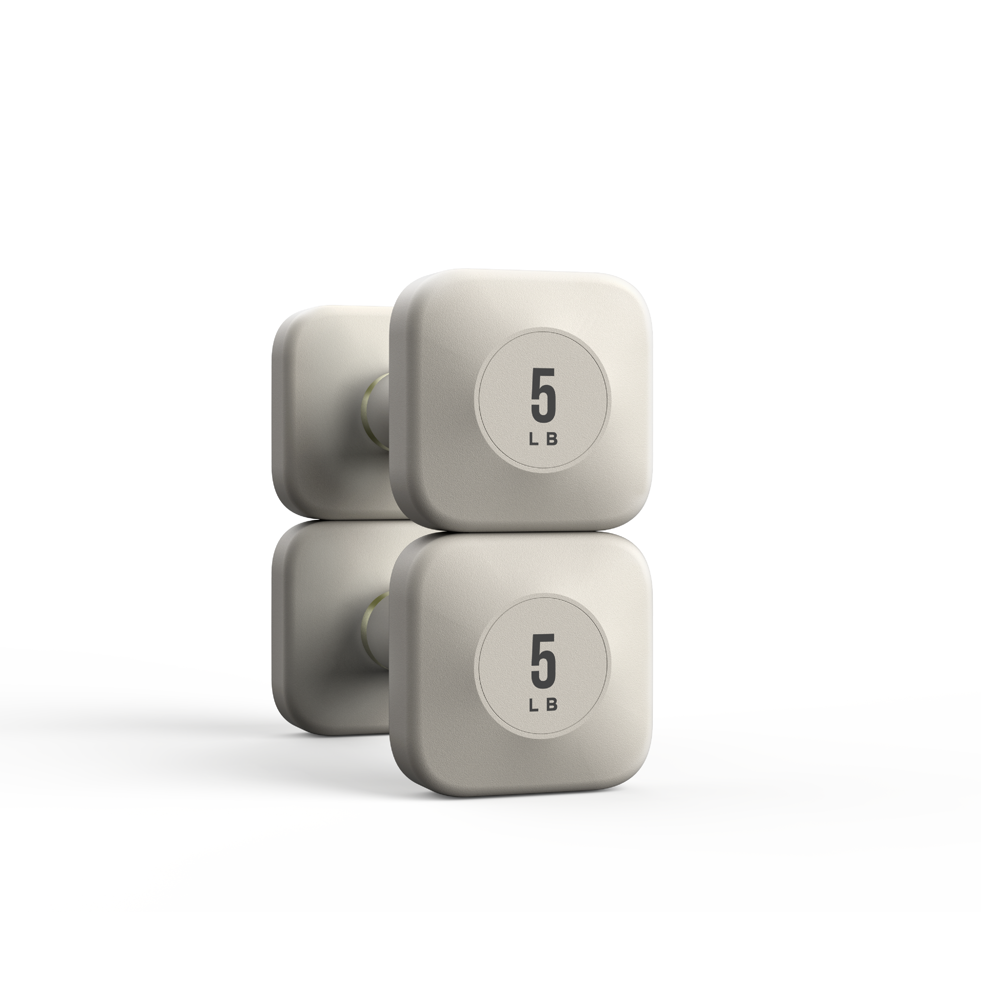 WeGym ProGrip Dumbbells - Sandstone #1