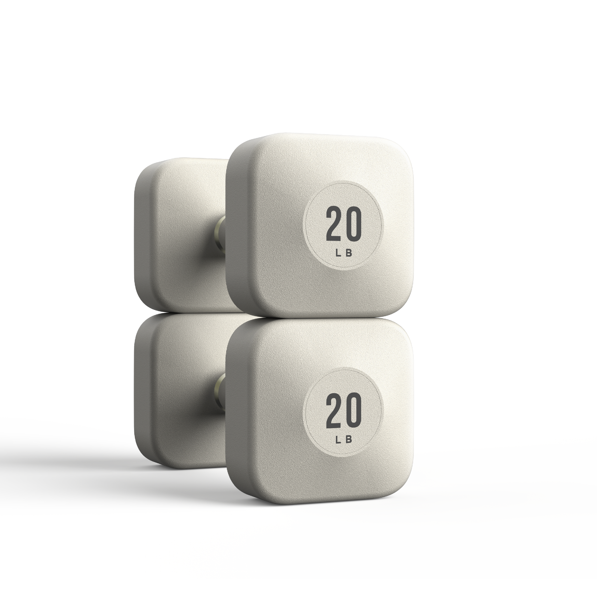 WeGym ProGrip Dumbbells - Sandstone #1